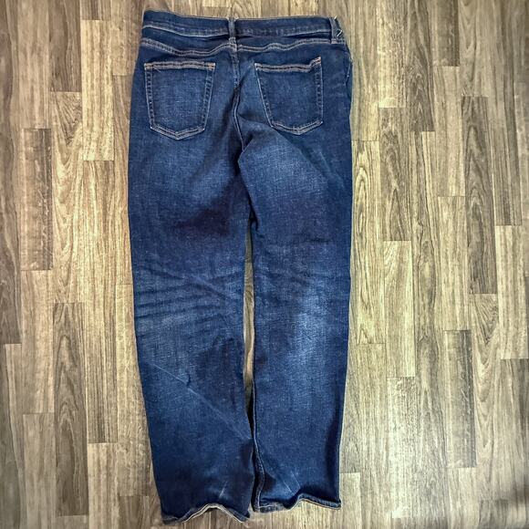 Old Navy Loose Built-In Flex Jeans Dark Wash Stretch Men’s Denim - Picture 2 of 7